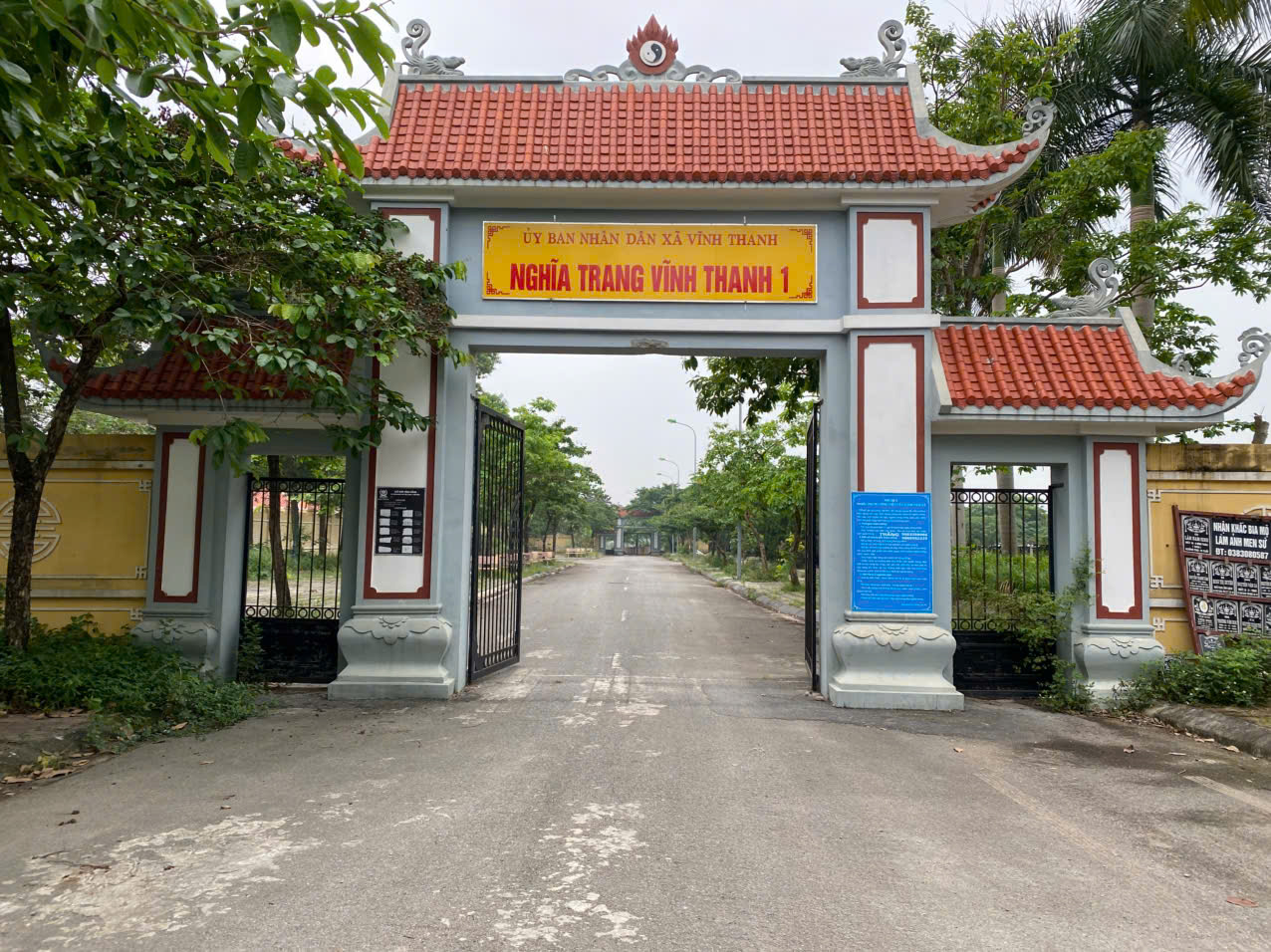 Nghia trang xa vinh thanh ha noi 1